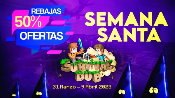 REBAJAS 🐇 SEMANA SANTA 🐇 EN SURVIVALDUB